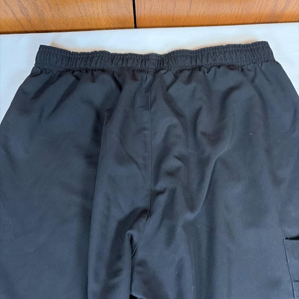 Dickies Xtreme Stretch Pull On Cargo Scrubs Bottoms Women's L Black - Picture 9 of 9